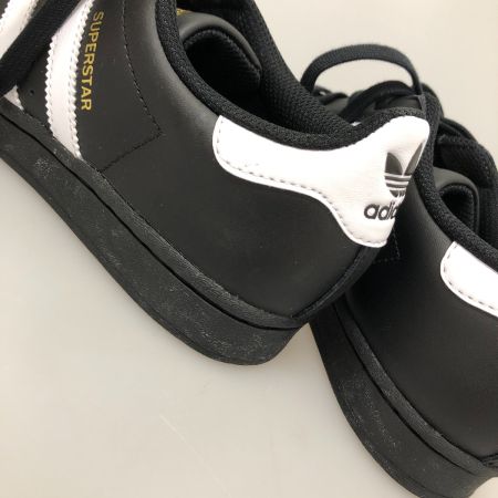  adidas アディダス スーパースター スニーカー 23cm 本体のみ EG4959 ブラック x ホワイト
