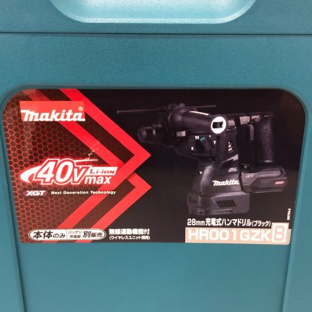  MAKITA マキタ 28mm 充電式ハンマドリル HR001GZK B ブラック