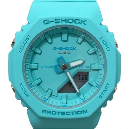  CASIO カシオ G-SHOCK 腕時計 ミッドサイズモデル クオーツ GMA-P2100 ターコイズブルー