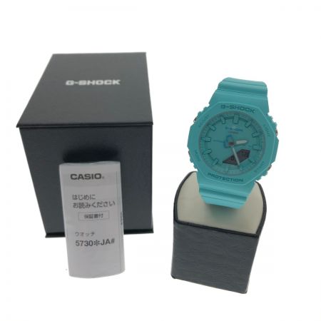  CASIO カシオ G-SHOCK 腕時計 ミッドサイズモデル クオーツ GMA-P2100 ターコイズブルー