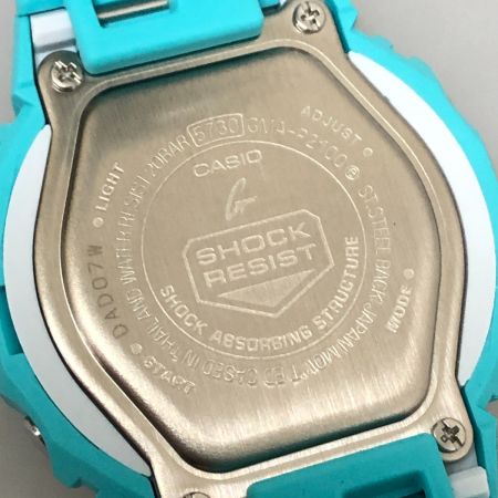  CASIO カシオ G-SHOCK 腕時計 ミッドサイズモデル クオーツ GMA-P2100 ターコイズブルー