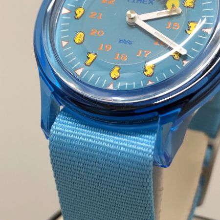  TIMEX タイメックス 腕時計 パックマン コラボレーションモデル キャンパー クオーツ TW2V94000 ブルー