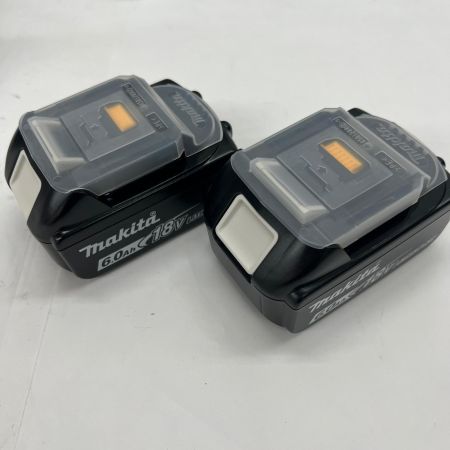  MAKITA マキタ 充電式インパクトドライバ 18V 6Ah バッテリ2本 充電器 ケース付 TD173DRGX ブルー 未使用品