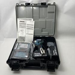 〇〇 MAKITA マキタ インパクトドライバ 18v 充電器・充電池2個・ケース付 TD173DRGX ブルー Sランク