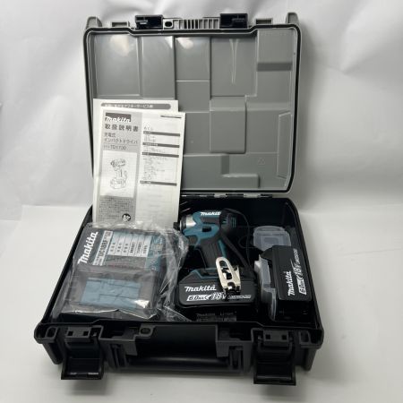  MAKITA マキタ インパクトドライバ 18v 充電器・充電池2個・ケース付 TD173DRGX ブルー
