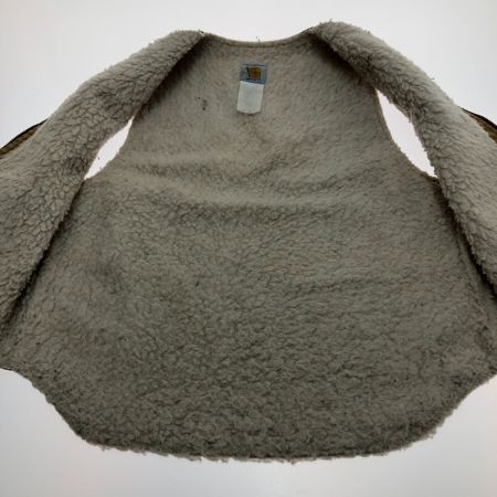  Carhartt カーハート 裏ボア ダック ベスト サイズ不明 ベージュ