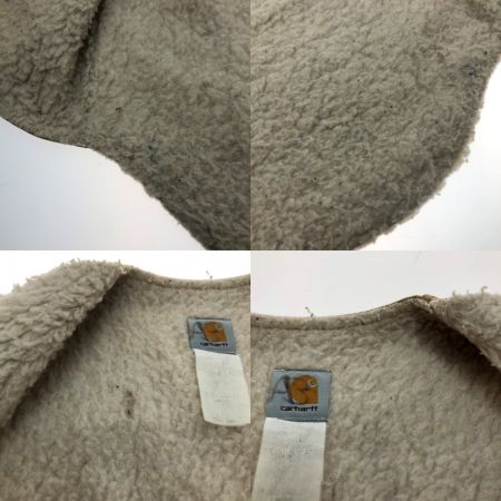  Carhartt カーハート 裏ボア ダック ベスト サイズ不明 ベージュ