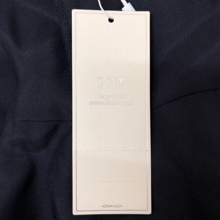 23ku 23区 ノースリーブワンピース フォーマル SIZE 48 OPWW NA0732 ネイビー