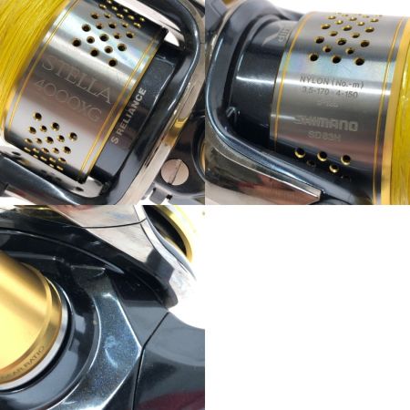  SHIMANO シマノ スピニングリール 10ステラ 4000XG 02438
