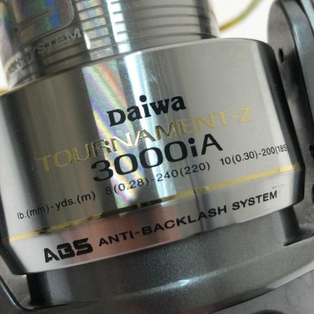  DAIWA ダイワ スピニングリール ト－ナメントＺ 3000iA 00055023