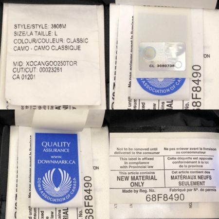  CANADA GOOSE カナダグース ウィンダムパーカー ダウンジャケット L/Gサイズ 3808M 迷彩