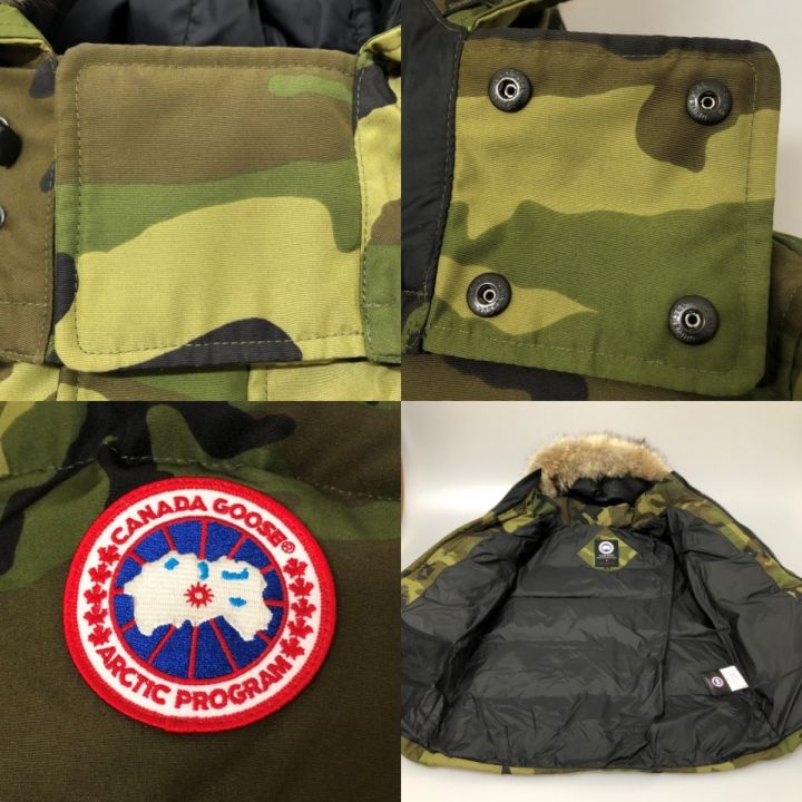 Canada Goose ウィンダムパーカー 迷彩ダウンジャケット