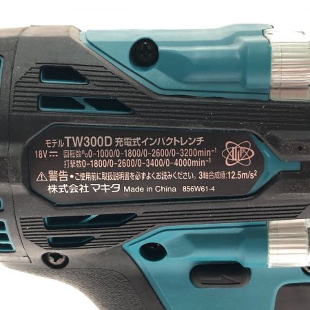  MAKITA マキタ 充電式インパクトレンチ 18V TW300D