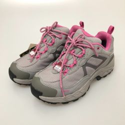 □□ mont･bell モンベル GT ラップランドストライダー トレッキングシューズ 23cm 1129275 グレー×ピンク Aランク