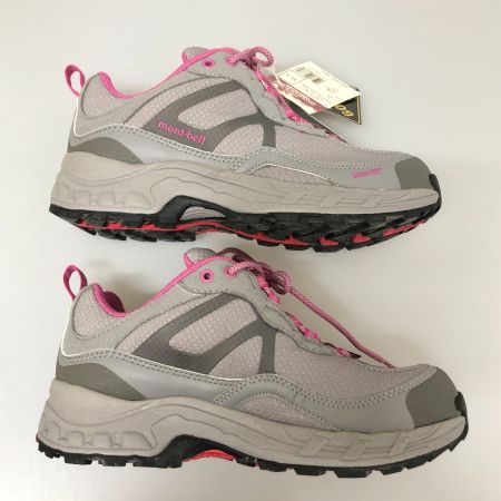  mont･bell モンベル GT ラップランドストライダー トレッキングシューズ 23cm 1129275 グレー×ピンク