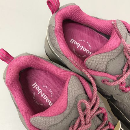  mont･bell モンベル GT ラップランドストライダー トレッキングシューズ 23cm 1129275 グレー×ピンク