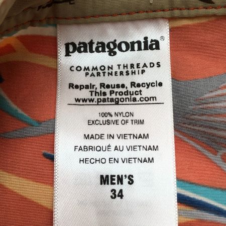  Patagonia パタゴニア ショートパンツ SIZE 34 86630SP16 オレンジ系