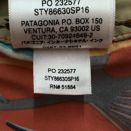  Patagonia パタゴニア ショートパンツ SIZE 34 86630SP16 オレンジ系