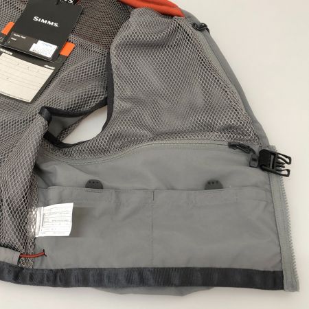  SIMMS ガイドベスト フィッシングベスト Lサイズ グレー系