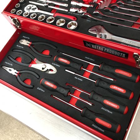  ASTRO PRODUCTS アストロプロダクツ ハンドツール ツールセット 2段引出 TS194 レッド