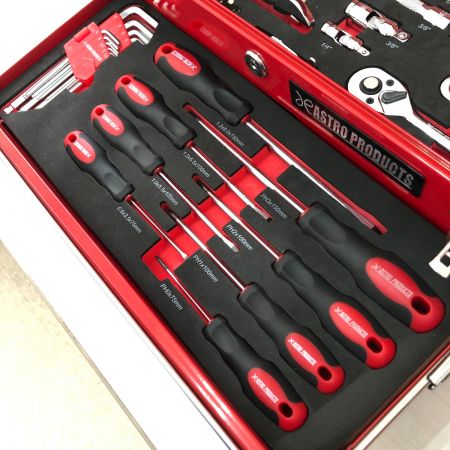  ASTRO PRODUCTS アストロプロダクツ ハンドツール ツールセット 3段引出 レッド
