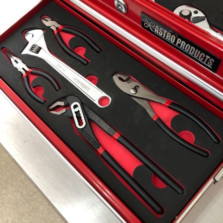  ASTRO PRODUCTS アストロプロダクツ ハンドツール ツールセット 3段引出 レッド