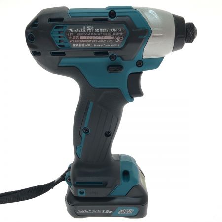  MAKITA マキタ 充電式インパクトドライバ 10.8V TD110DSHX 青