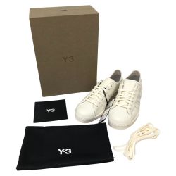 □□ Y-3 ワイスリ スニーカー スーパースター 24.5cm ユニセックス IG4026 アイボリー Sランク