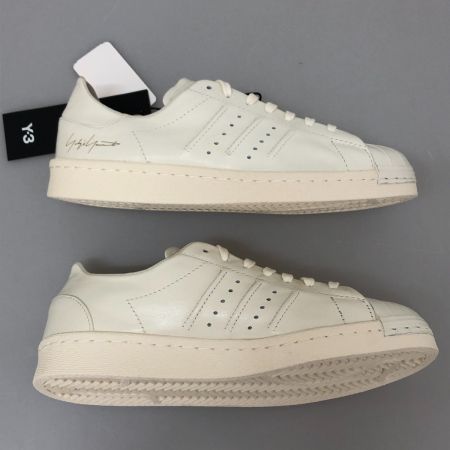  Y-3 ワイスリ スニーカー スーパースター 24.5cm ユニセックス IG4026 アイボリー