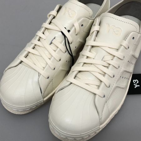  Y-3 ワイスリ スニーカー スーパースター 24.5cm ユニセックス IG4026 アイボリー