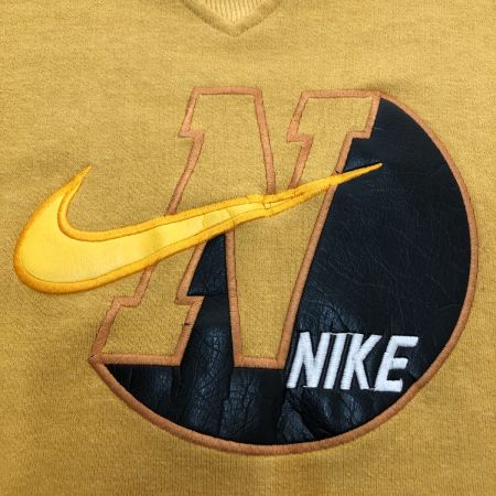  NIKE ナイキ スウェット トレーナー Lサイズ マスタード