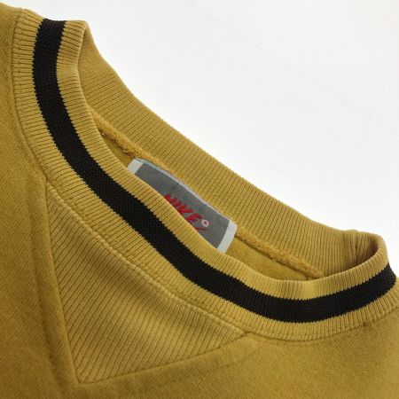  NIKE ナイキ スウェット トレーナー Lサイズ マスタード
