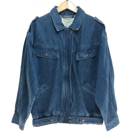  JEANS FASHION デニムジャケット Lサイズ ブルー