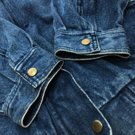  JEANS FASHION デニムジャケット Lサイズ ブルー