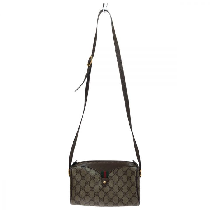 GUCCI グッチ ショルダーバッグ オールドグッチ シェリーライン 89.02.018 ブラウン系｜中古｜なんでもリサイクルビッグバン