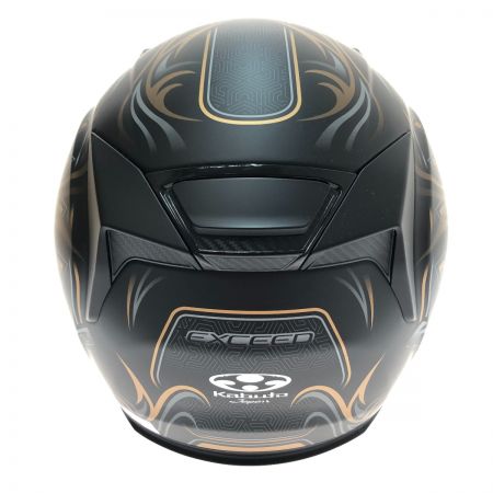  kabuto ジェットヘルメット Mサイズ KAMUI-Ⅲ フラットブラックゴールド