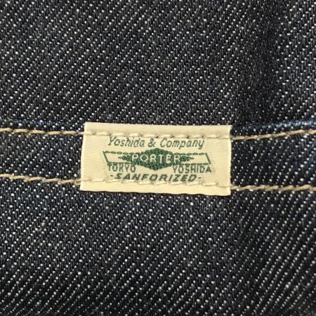  PORTER ポーター サンフォライズド デニム ポーチ 本体のみ 646-09084 インディゴ