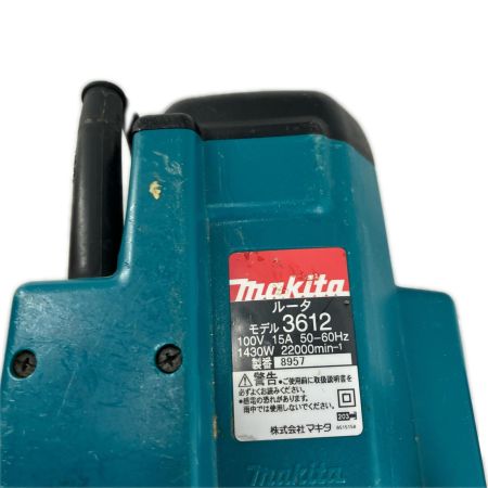 MAKITA マキタ  電動工具 ルーター コード式 3612