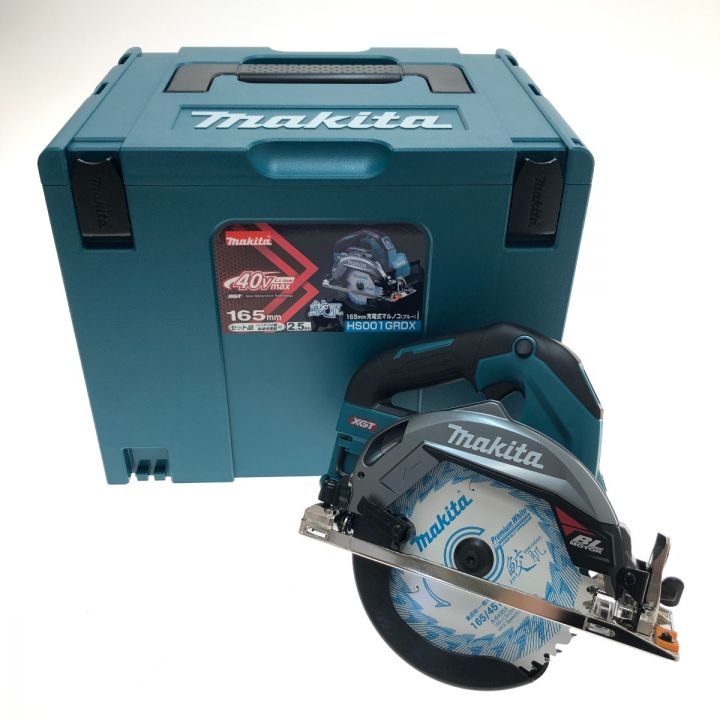 MAKITA マキタ 165mm充電式マルノコ 40V HS001GRDX ブルー｜中古｜なんでもリサイクルビッグバン