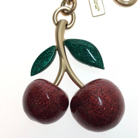  COACH コーチ チェリー バッグ チャーム 本体のみ