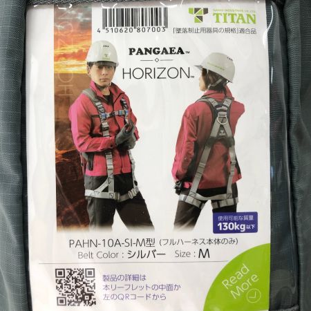  TITAN フルハーネス型安全帯 Mサイズ PAHN-10A-SI-M シルバー