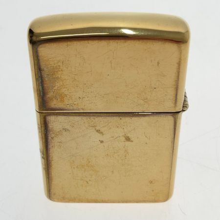  ZIPPO ジッポー ソリッド ブラス ライター 本体のみ ゴールド