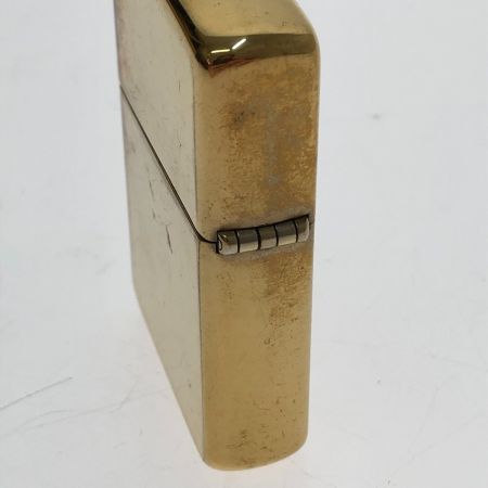  ZIPPO ジッポー ソリッド ブラス ライター 本体のみ ゴールド