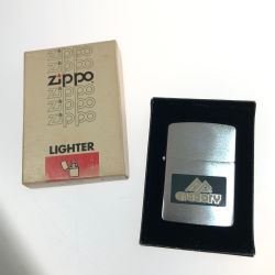 □□ ZIPPO ジッポー グレゴリー 旧ロゴ ライター シルバー Aランク