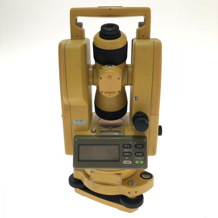 TOPCON デジタルセオドライト レーザー機器 DT-214｜中古｜なんでもリサイクルビッグバン