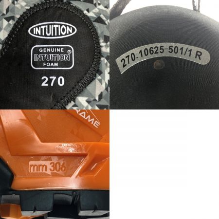  SCARPA スカルパ マエストラーレ スキーブーツ 27cm 306mm 本体のみ オレンジ/ブラック