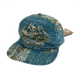 □□ Patagonia パタゴニア パタロハスタンドアップハット キャップ 総柄 38100SP19 スカイブルー Aランク