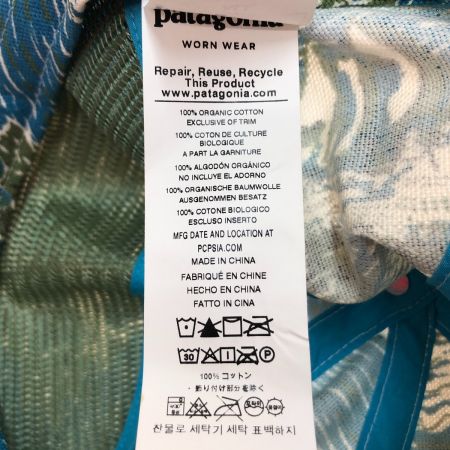  Patagonia パタゴニア パタロハスタンドアップハット キャップ 総柄 38100SP19 スカイブルー