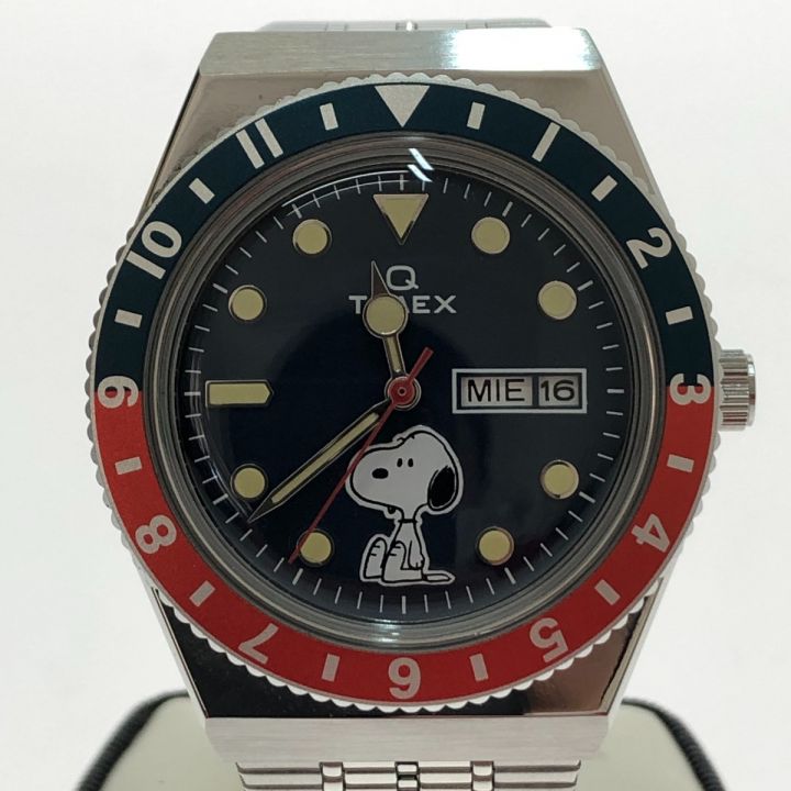 TIMEX タイメックス 腕時計 SNOOPY PEANUTS 70周年記念 クオーツ TW2U71300｜中古｜なんでもリサイクルビッグバン