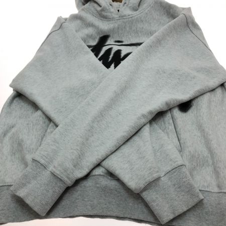  stussy ステューシー スウェット パーカー Lサイズ 1924932 グレー